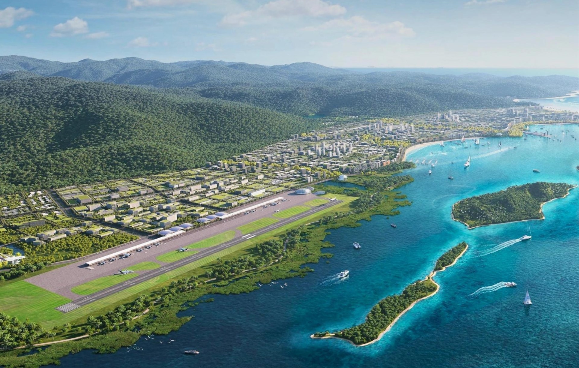 Đề xuất xây sân bay Vân Phong trên mặt nước: Mô hình chưa từng có tại Việt Nam