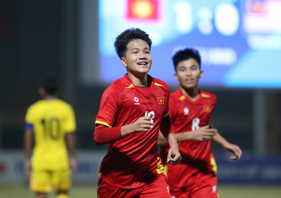 C&aacute;c cầu thủ trẻ Việt Nam tự tin đọ sức với U17 Australia. Ảnh: S.N