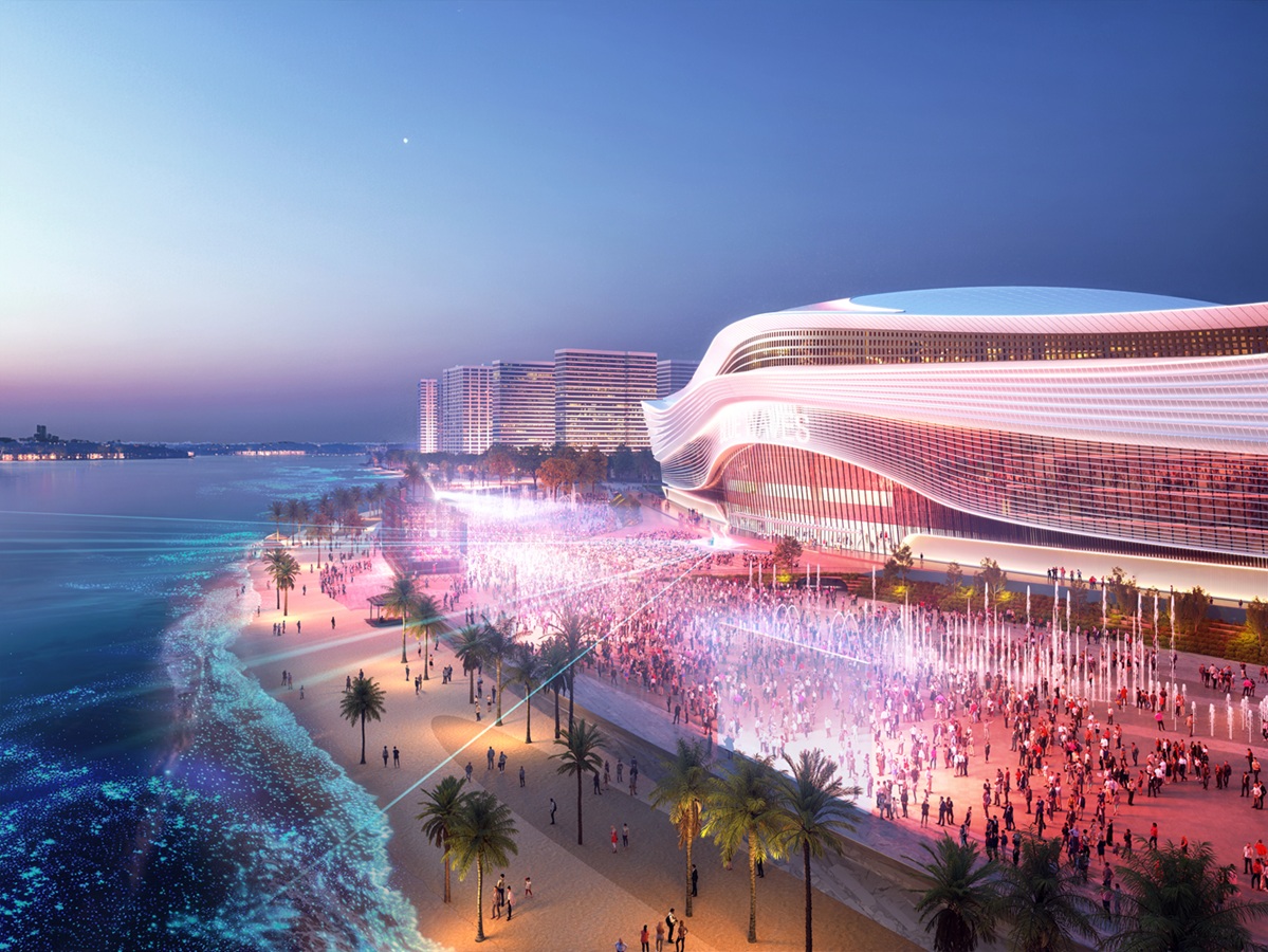 Vinhomes Green Paradise g&oacute;p phần đưa Cần Giờ trở th&agrave;nh thủ phủ du lịch &ndash; nghỉ dưỡng tầm v&oacute;c quốc tế, dự kiến đ&oacute;n 40 triệu kh&aacute;ch mỗi năm. Ảnh: Vinhomes.