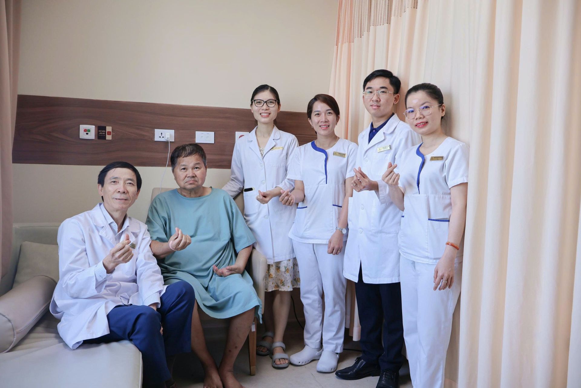 Bệnh nh&acirc;n b&igrave;nh phục tốt sau một tuần phẫu thuật, kh&eacute;p lại h&agrave;nh tr&igrave;nh điều trị với kết quả vượt kỳ vọng ban đầu.