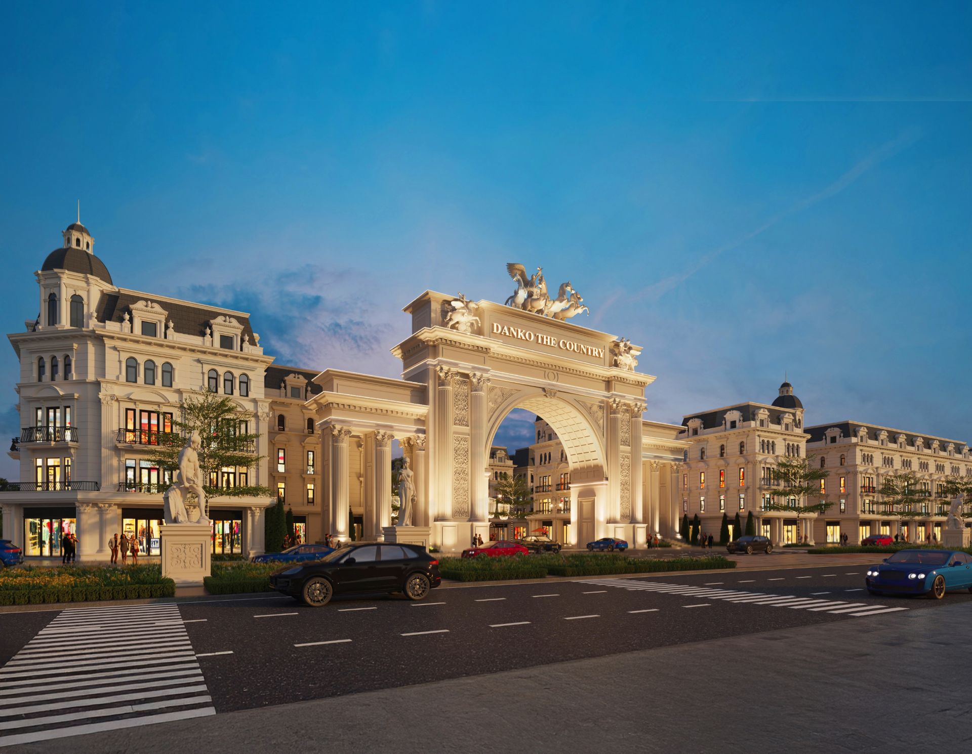 Danko The Country được kỳ vọng sẽ trở th&agrave;nh biểu tượng mới, n&acirc;ng tầm BĐS khu vực