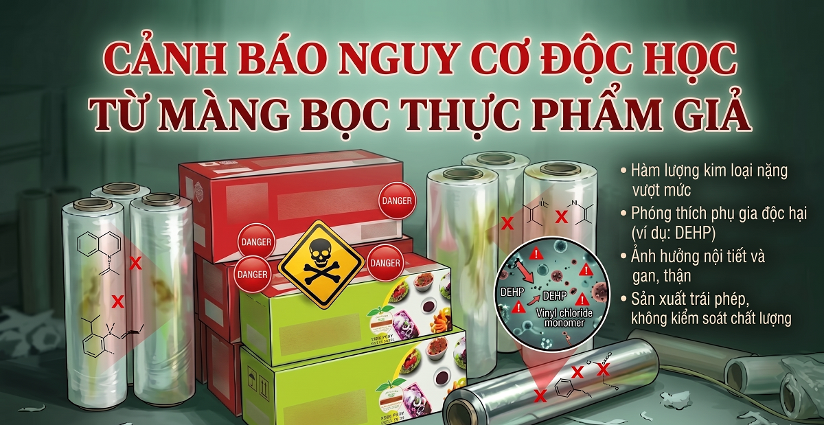 Báo động rủi ro độc học từ màng bọc thực phẩm giả và khung pháp lý siết chặt quản lý
