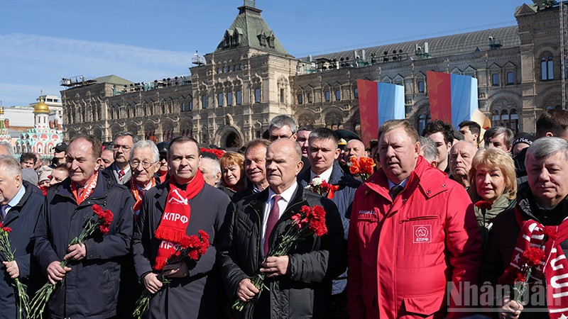 Kỷ niệm 156 năm Ngày sinh V.I.Lenin tại Nga