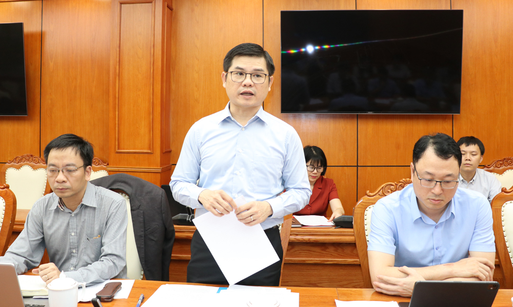 Đồng ch&iacute; Vũ Ch&iacute; H&ugrave;ng đ&aacute;nh gi&aacute; cao sự chủ động của tỉnh Bắc Ninh trong thực hiện Tổng điều tra kinh tế năm 2026.