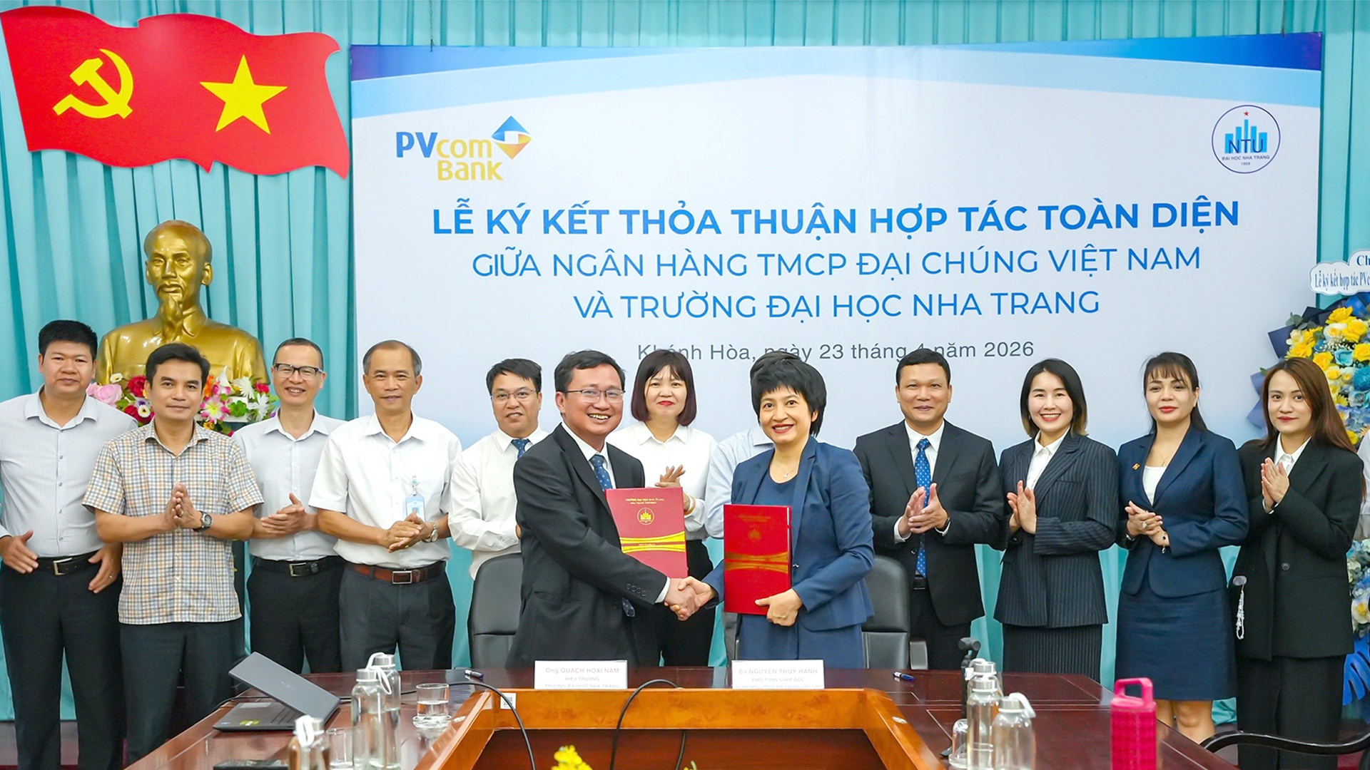 PVcomBank mở rộng hợp tác đồng hành trong lĩnh vực giáo dục