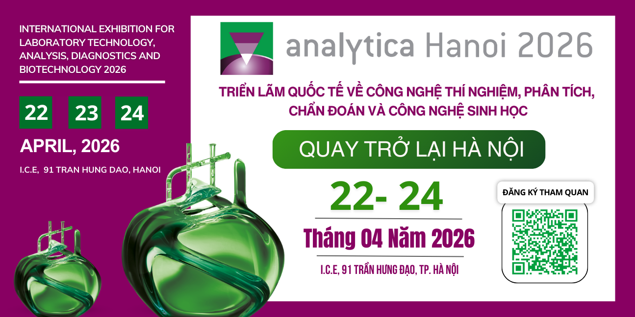 analytica Hanoi 2026 mang nền tảng khoa học và phòng thí nghiệm toàn cầu đến miền Bắc Việt Nam