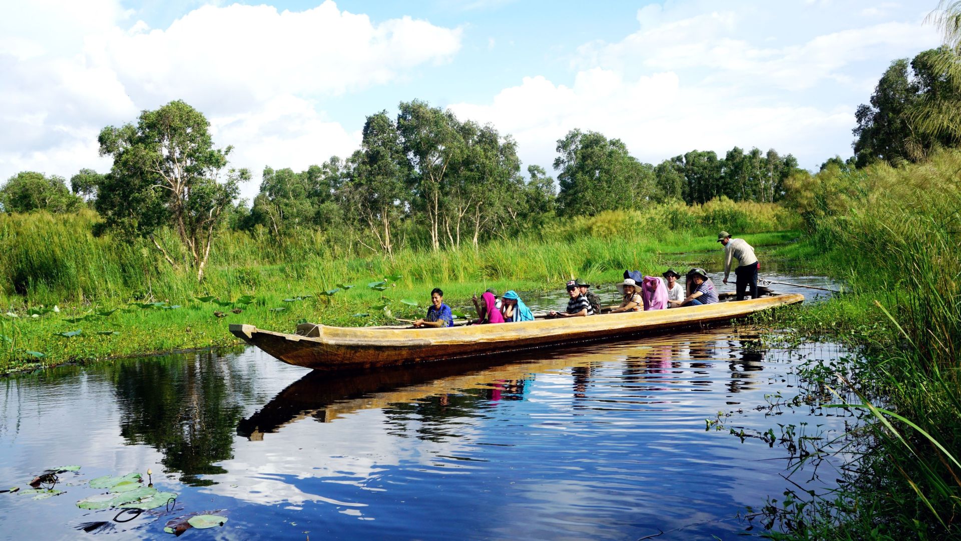 Du kh&aacute;ch th&iacute;ch trải nghiệm Vườn Quốc gia U Minh Hạ