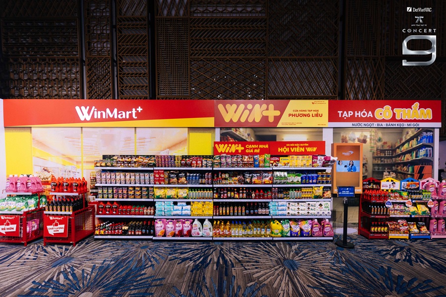 C&aacute;c m&ocirc; h&igrave;nh b&aacute;n lẻ tại sự kiện ĐHCD Masan