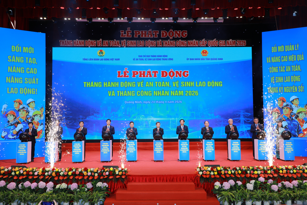 Quảng Ninh: Phát động Tháng hành động về An toàn vệ sinh lao động - Tháng Công nhân năm 2026