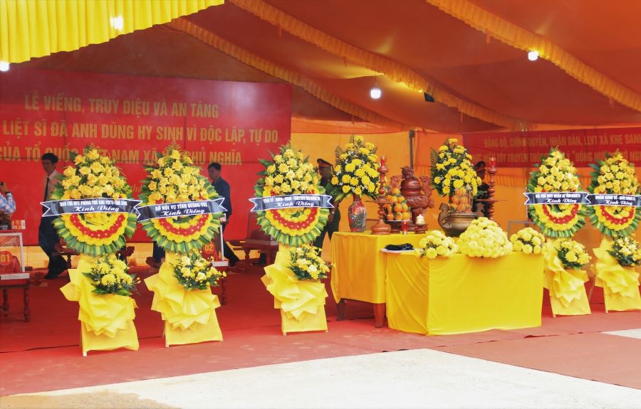 Buổi lễ được tổ chức long trọng v&agrave; trang nghi&ecirc;m