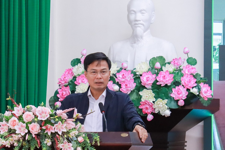 TUV, Ph&oacute; Chủ tịch UBND tỉnh Đinh Văn Tuấn ph&aacute;t biểu chỉ đạo tại Hội nghị