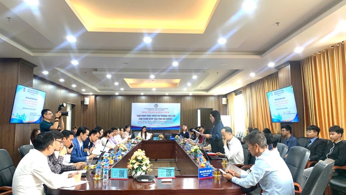 Hội thảo khoa học đề xuất giải pháp phát triển thị trường tiêu thụ sản phẩm OCOP