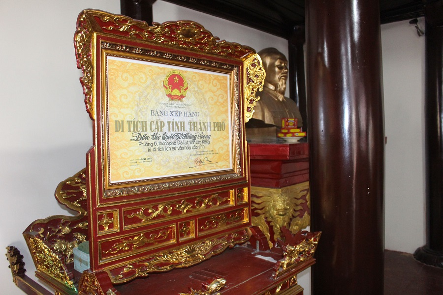 Di tích cấp tỉnh: Đền thờ Quốc Tổ Hùng Vương – điểm tựa tâm linh giữa lòng Đà Lạt