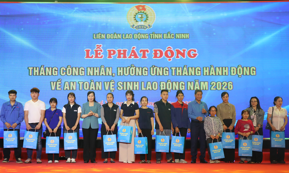Bắc Ninh phát động Tháng Công nhân, Tháng hành động về An toàn vệ sinh lao động