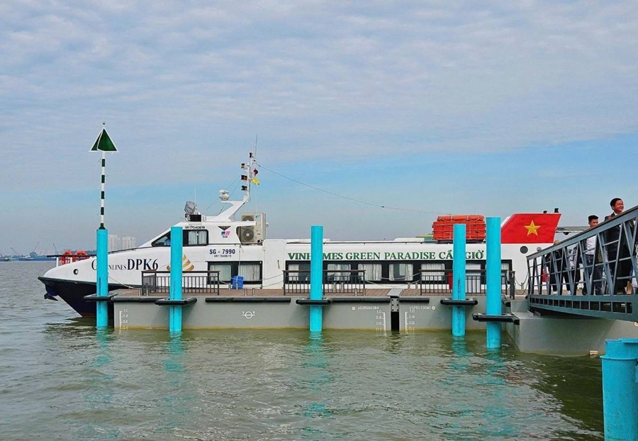 Tour kh&aacute;m ph&aacute; rừng ngập mặn Cần Giờ bằng t&agrave;u cao tốc.