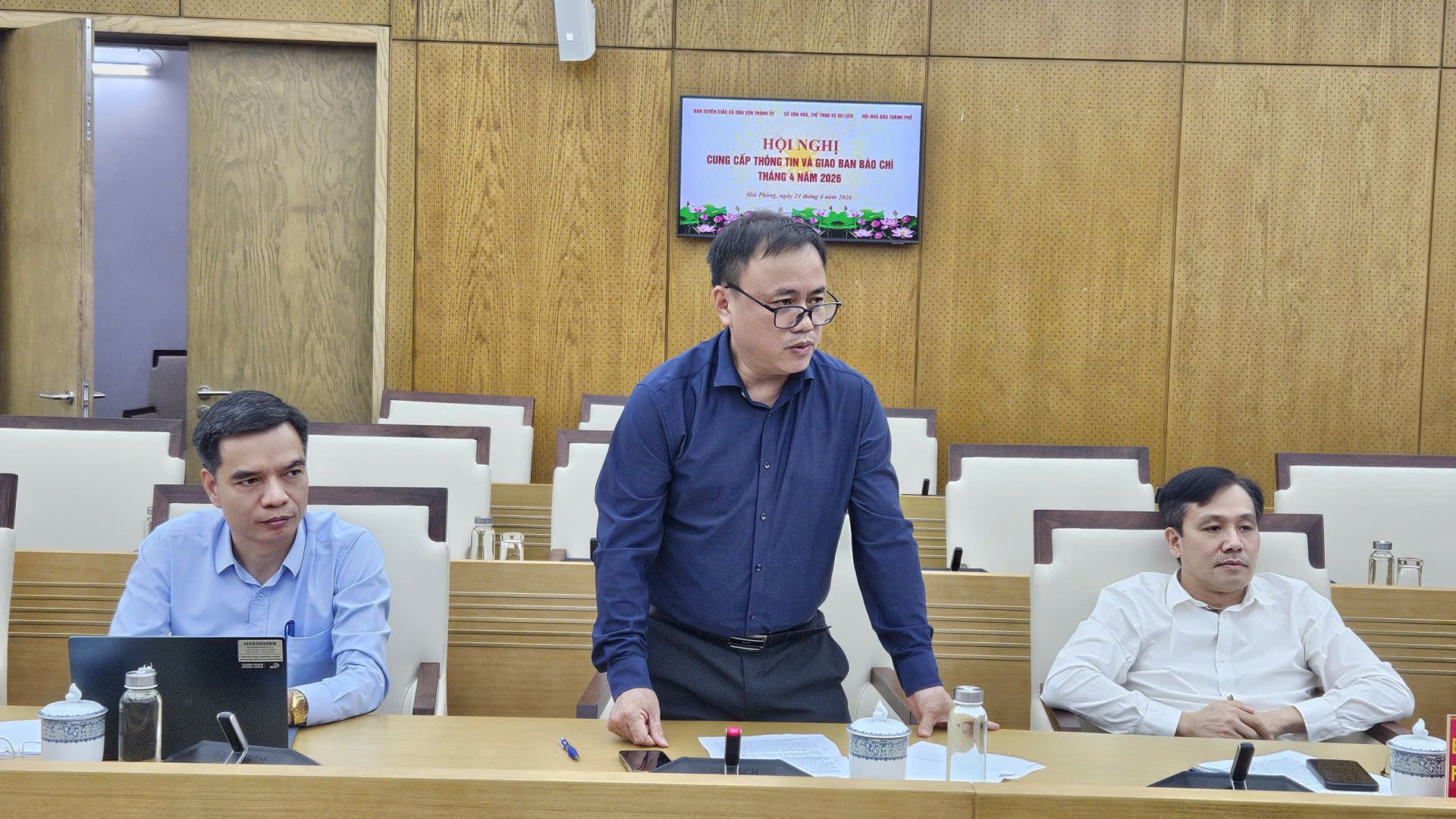 Đồng ch&iacute; Phạm Hồng Qu&acirc;n, PGĐ Sở Gi&aacute;o dục v&agrave; Đ&agrave;o tạo th&agrave;nh phố Hải Ph&ograve;ng cung cấp th&ocirc;ng tin.