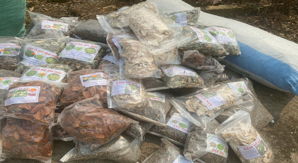 Đội QLTT số 7 Lào Cai tăng cường kiểm tra lĩnh vực dược liệu, thuốc cổ truyền tại khu vực Bắc Hà