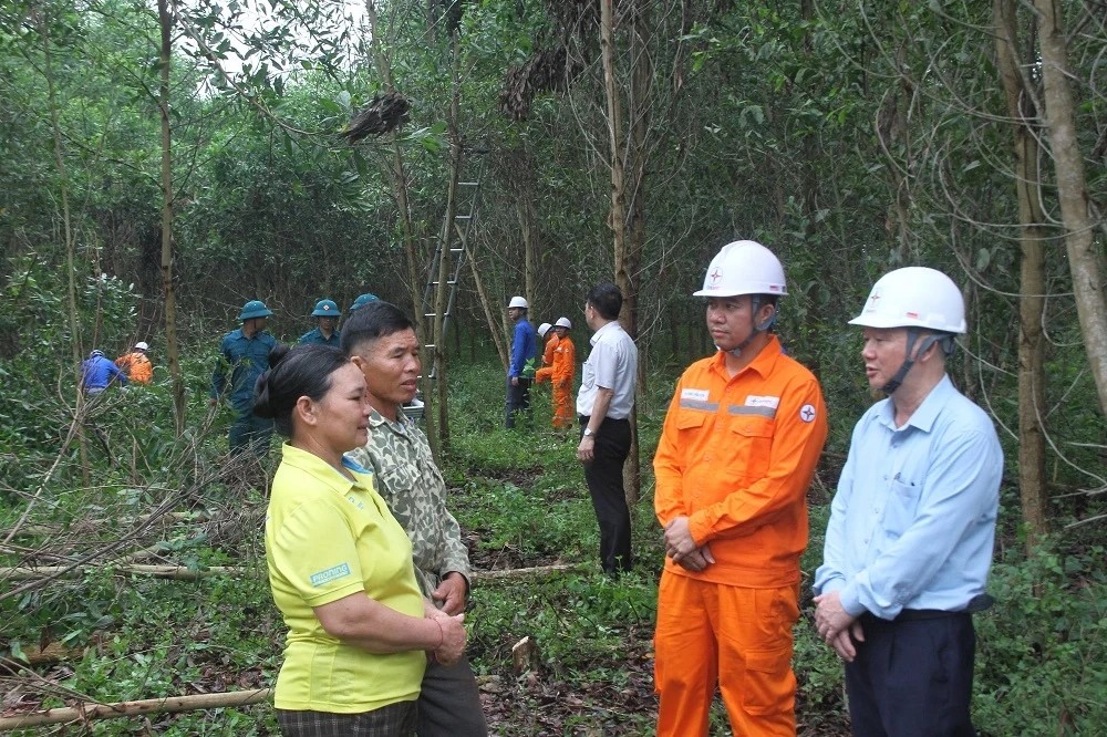 Thanh Hóa: Ra quân giải phóng hành lang an toàn lưới điện cao áp