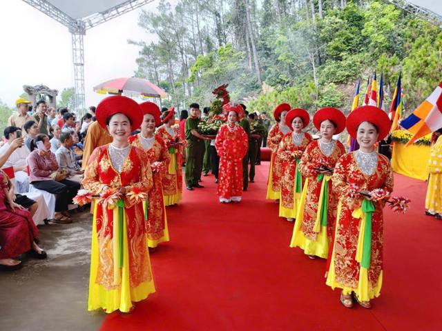 Lễ Giỗ Quốc Tổ H&ugrave;ng Vương năm 2026 tại Khu di t&iacute;ch lịch sử - văn h&oacute;a Đại H&ugrave;ng, phường Nam Hồng Lĩnh.