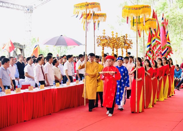 Trang nghiêm Lễ Giỗ Quốc Tổ Hùng Vương năm 2026 tại Khu di tích Đại Hùng