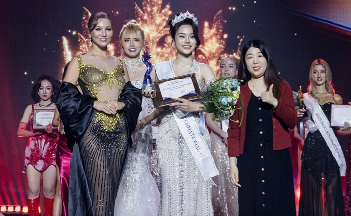 Người đẹp Việt Nam gi&agrave;nh &Aacute; qu&acirc;n cuộc thi sắc đẹp quốc tế Miss Bigo 2026