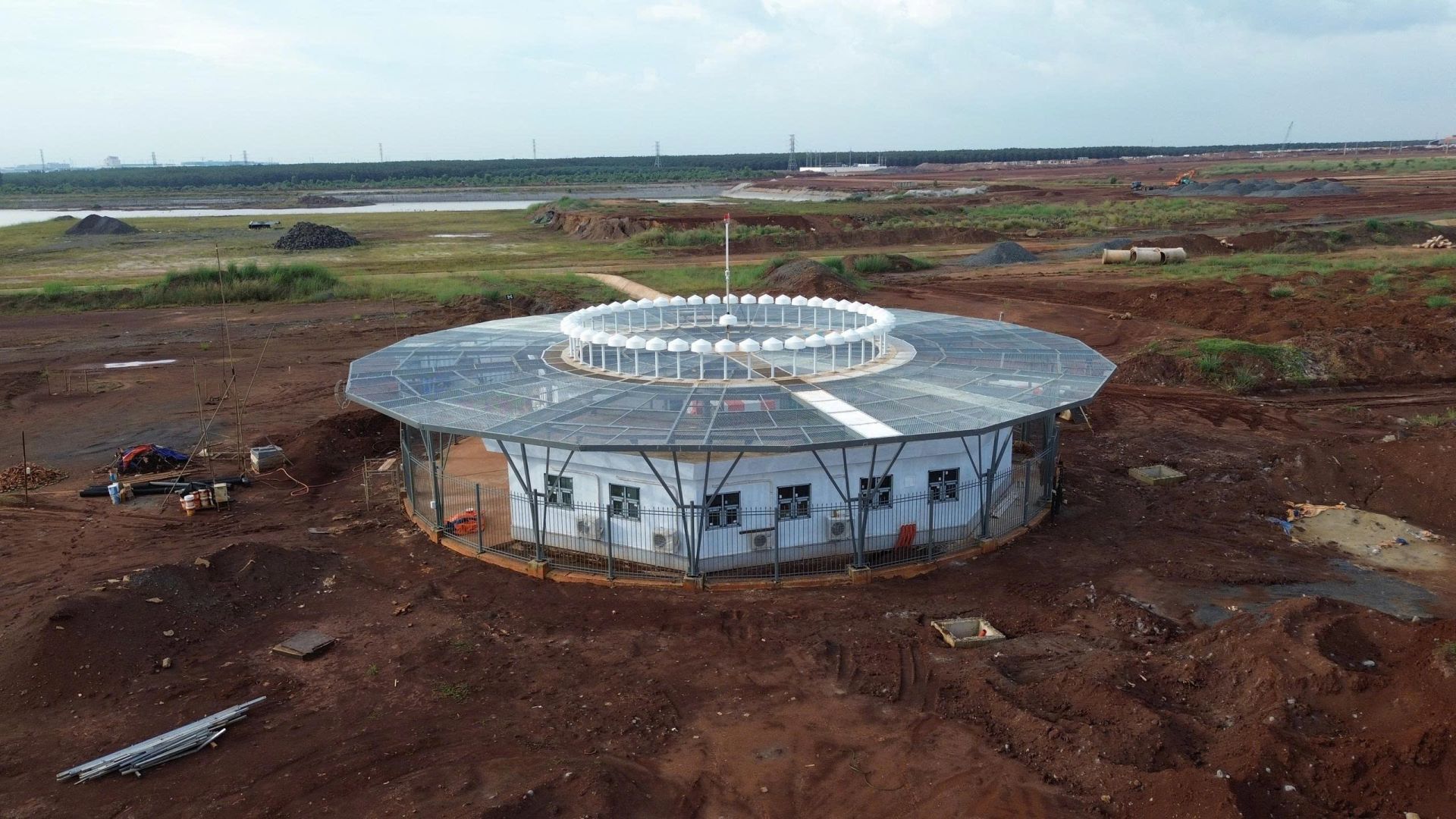 Đ&agrave;i dẫn đường DVOR Long Th&agrave;nh