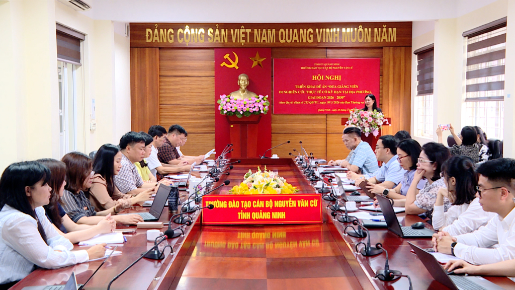 Quảng Ninh: Triển khai đề án đưa cán bộ đi nghiên cứu thực tế tại địa phương