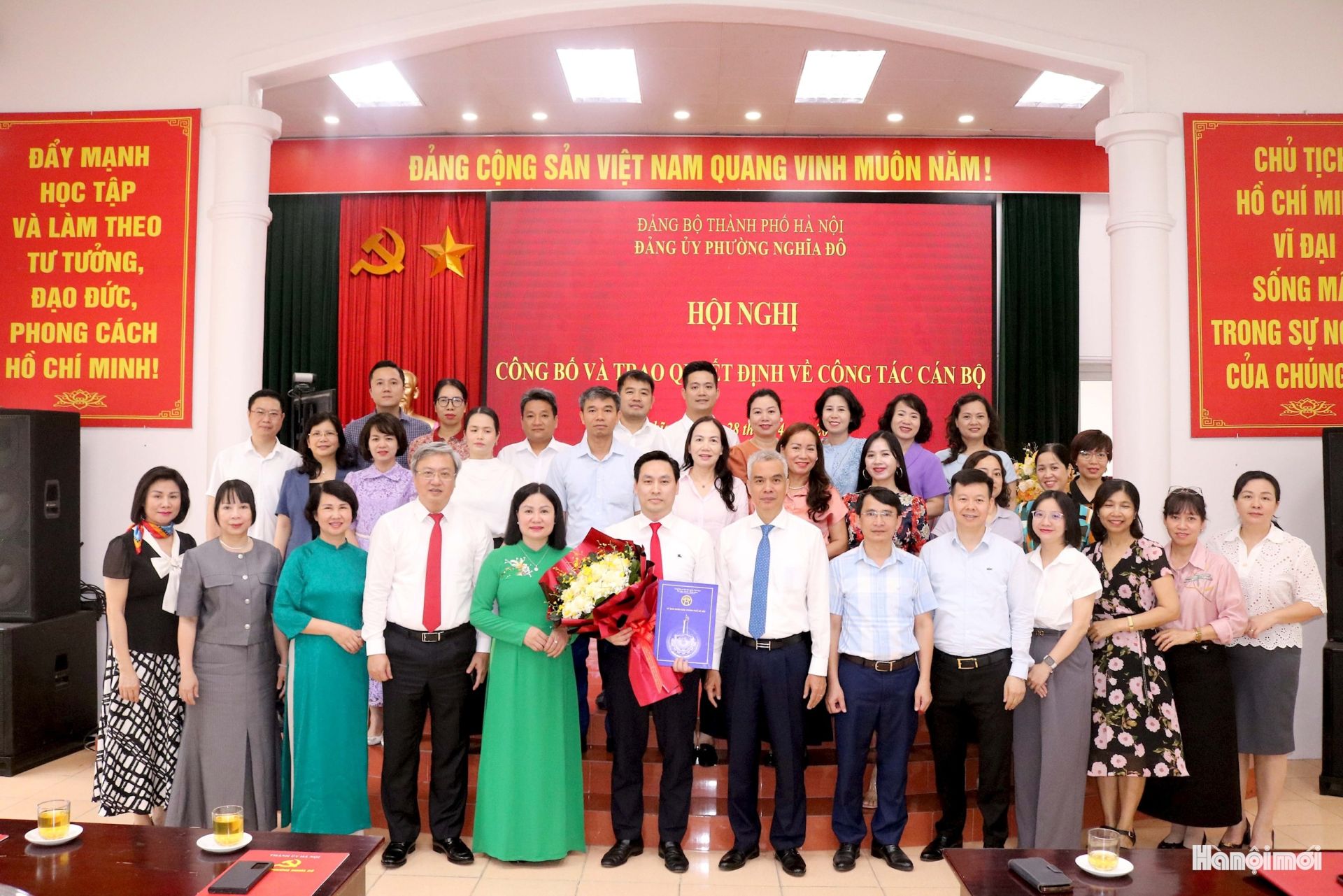 Ông Lê Mạnh Tiến giữ chức Phó Chủ tịch UBND phường Nghĩa Đô