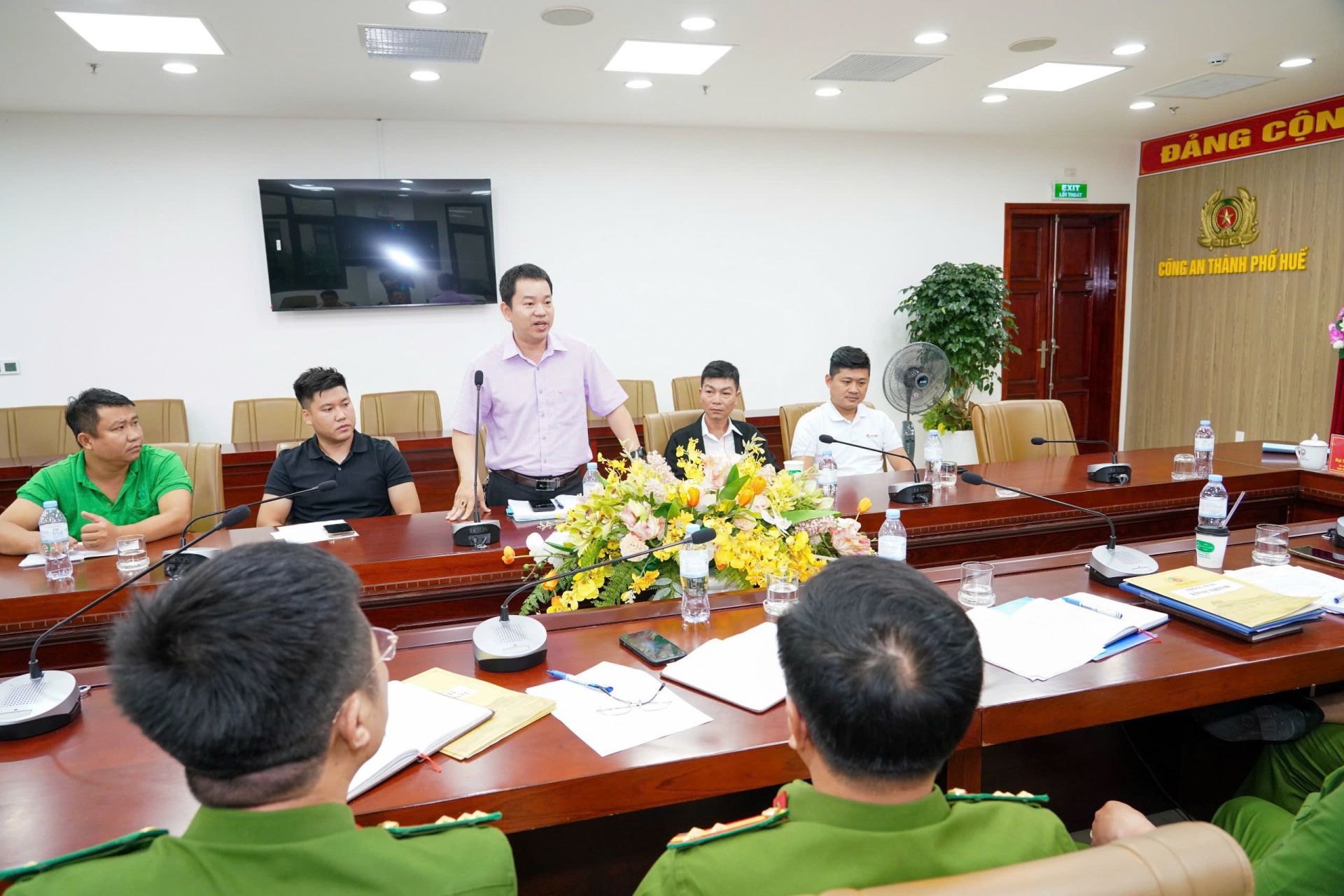 c&aacute;c DN vận tải ph&aacute;t biểu phối hợp