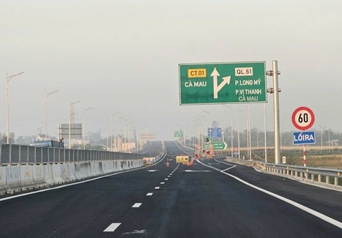 Cao tốc Hậu Giang - C&agrave; Mau th&ocirc;ng xe trở lại từ trưa ng&agrave;y 29/4 (Ảnh minh họa)