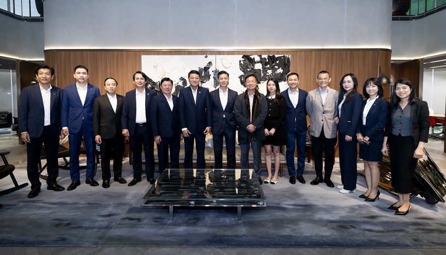 Đại diện L&atilde;nh đạo BIDV thăm trụ sở Gaw Capital Partners