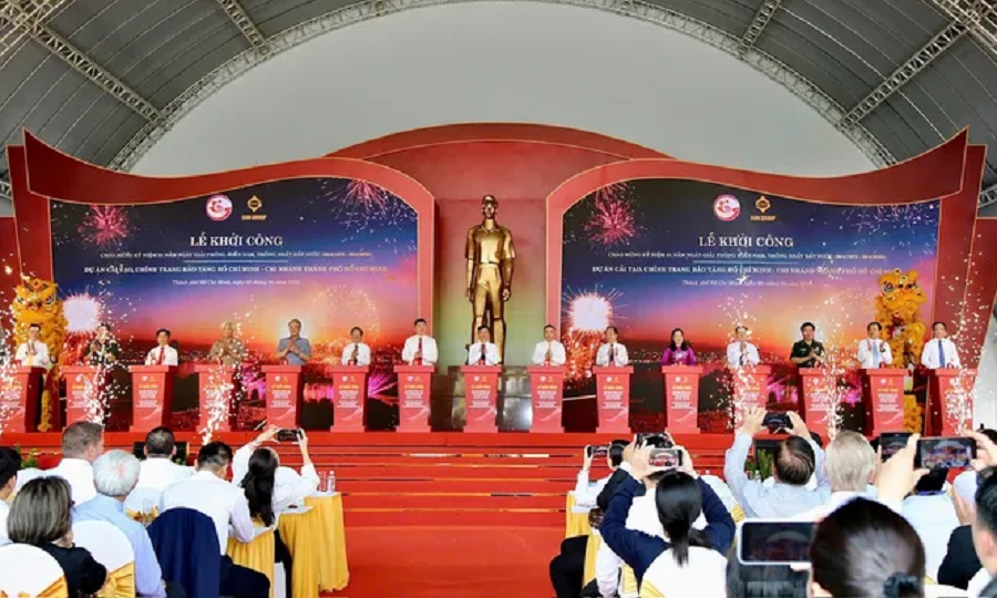 TP. HCM: Khởi công dự án cải tạo, chỉnh trang Bảo tàng Hồ Chí Minh