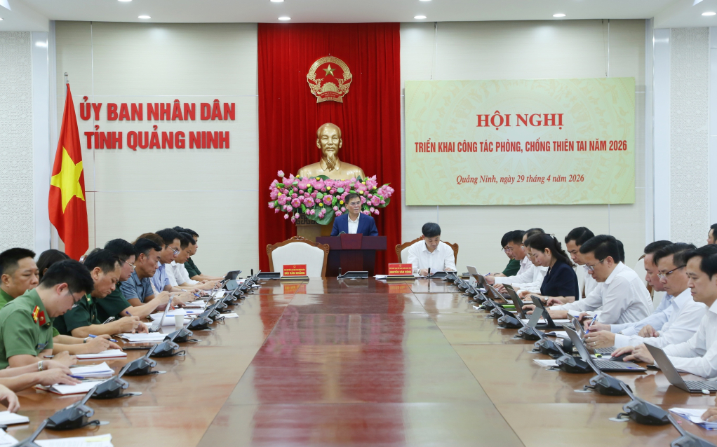 Quảng Ninh: Triển khai công tác phòng, chống thiên tai năm 2026
