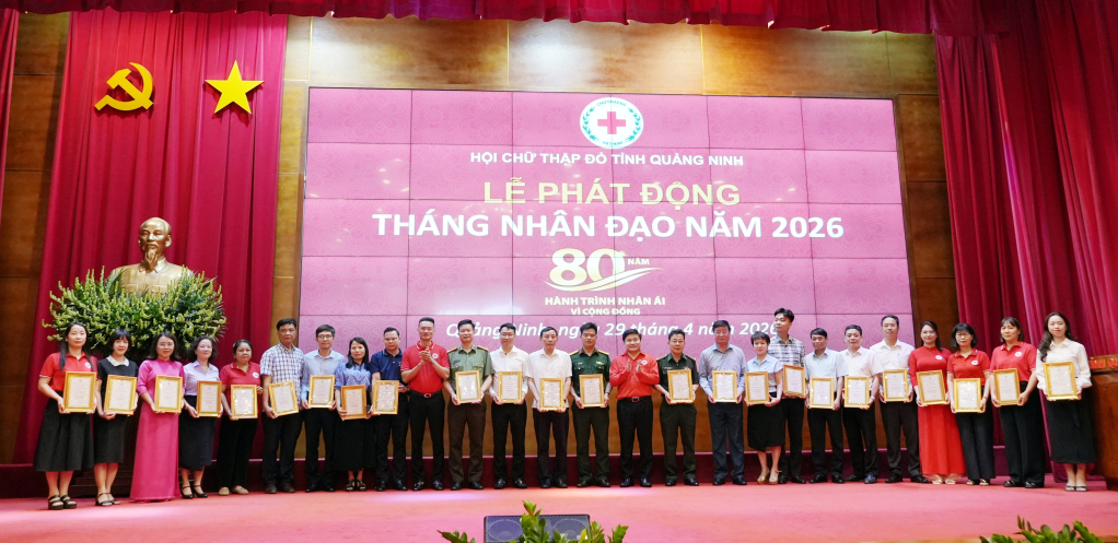 Quảng Ninh: Phát động Tháng Nhân đạo năm 2026