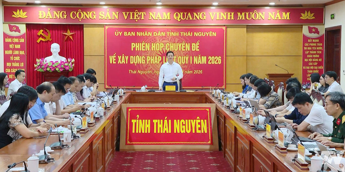 Thái Nguyên tập trung cao điểm xử lý văn bản quy phạm pháp luật sau sáp nhập