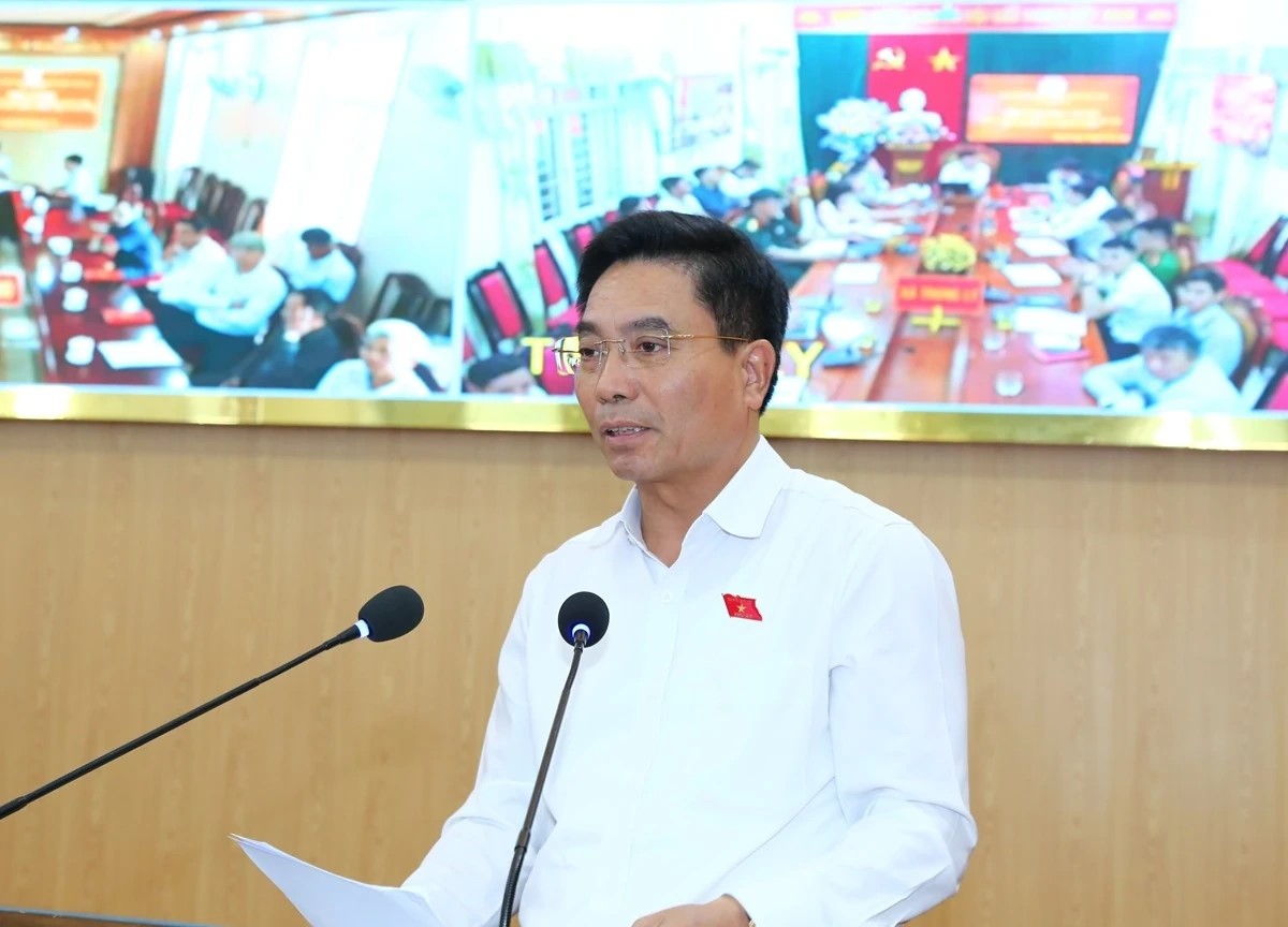 Phó Chủ tịch Quốc hội Nguyễn Doãn Anh tiếp xúc cử tri tại Thanh Hóa