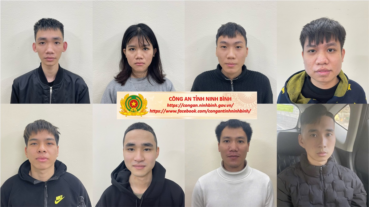 Ninh Bình: Triệt phá đường dây rửa tiền xuyên quốc gia, khởi tố 8 đối tượng