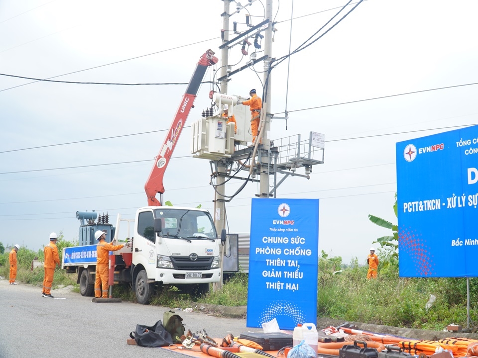 Điện lực Bắc Ninh: Nâng cao năng lực ứng phó qua cuộc diễn tập “4 trong 1” năm 2026
