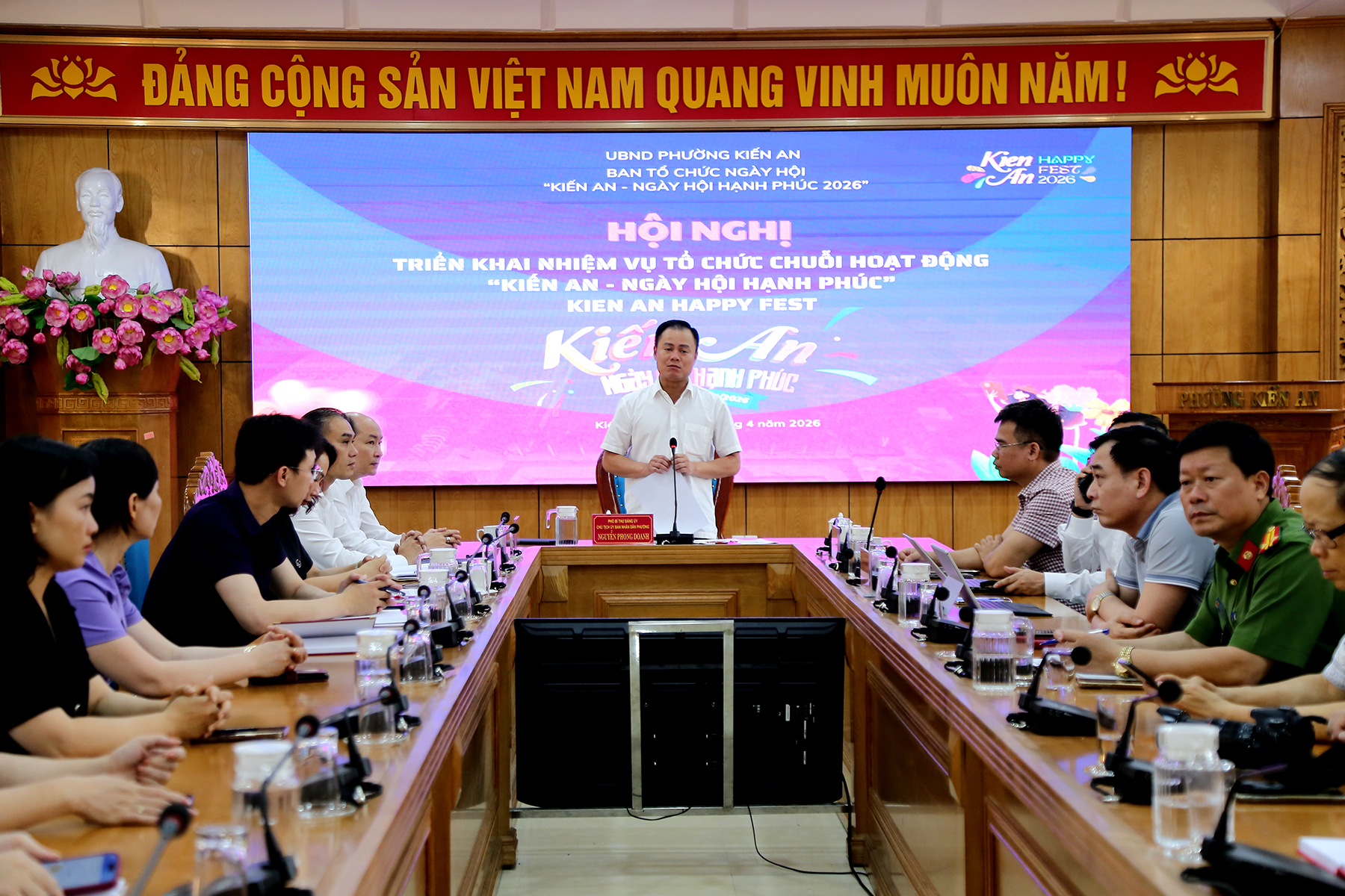 Sắp diễn ra chuỗi các hoạt động văn hóa, nghệ thuật “Kiến An Ngày hội Hạnh phúc”