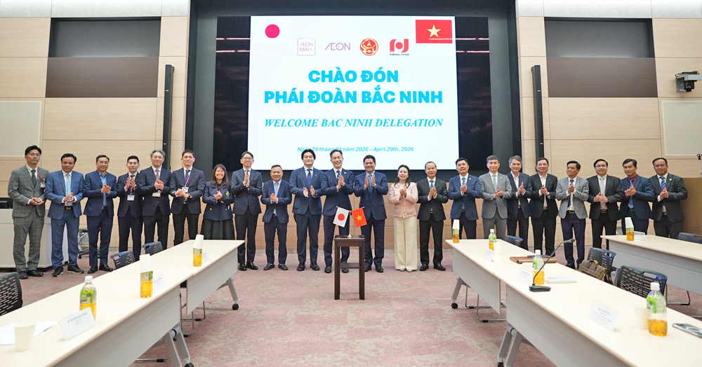 Bắc Ninh thúc đẩy hợp tác đầu tư với tập đoàn AeonMall (Nhật Bản)