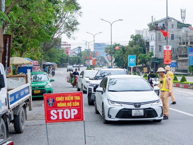 Công an Nghệ An triển khai đồng bộ giải pháp giữ gìn trật tự dịp nghỉ lễ 30/4 – 1/5