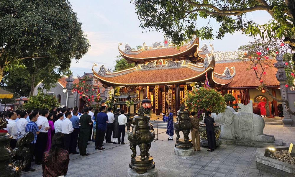 Bắc Ninh: Khánh thành giai đoạn 1 tu bổ di tích quốc gia đặc biệt Đền Đô