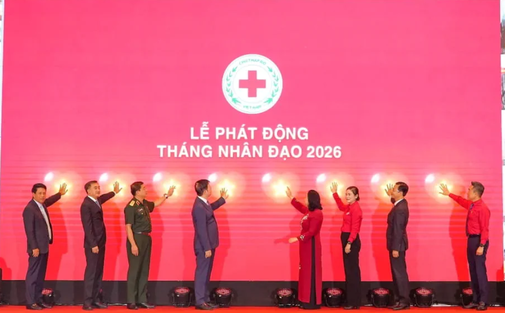 Vietcombank đồng hành cùng ‘Tháng Nhân đạo’ cấp quốc gia năm 2026