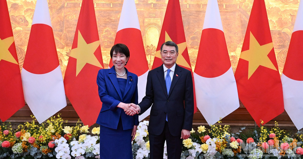 Thủ tướng Lê Minh Hưng chủ trì lễ đón Thủ tướng Nhật Bản Takaichi Sanae