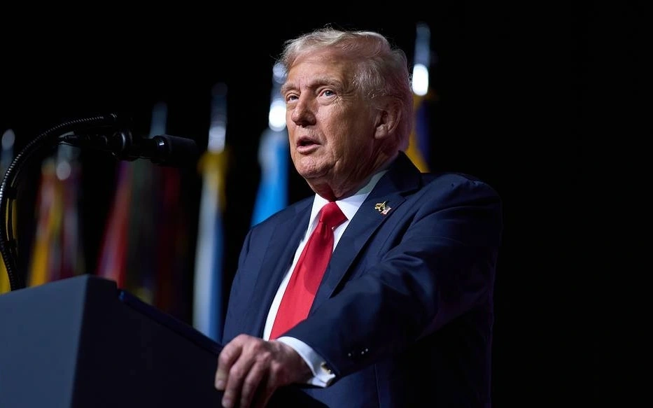 Tổng thống Trump. Ảnh: AP.