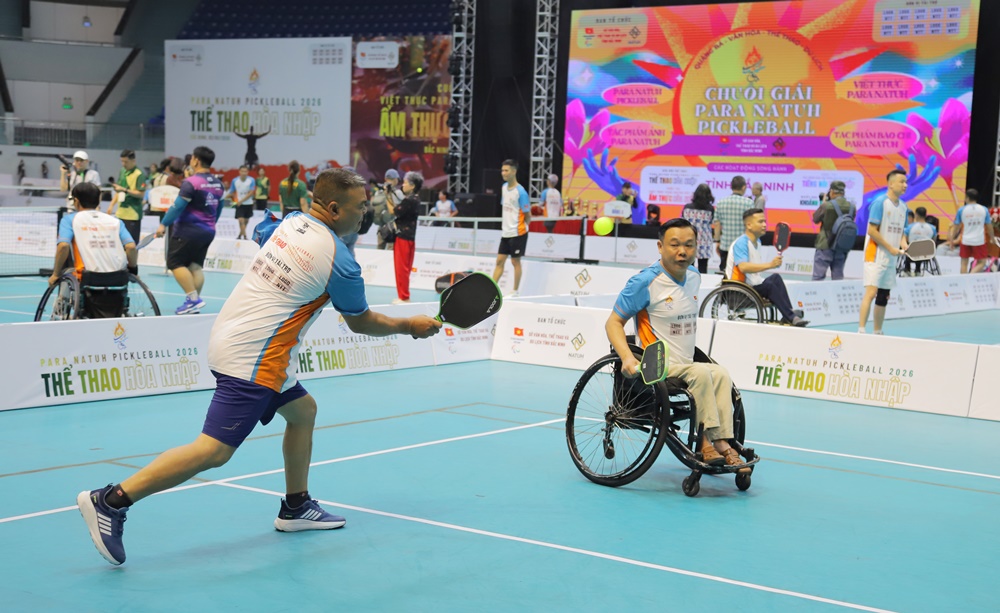 Khai mạc chuỗi Giải Para Natuh Pickleball Bắc Ninh 2026