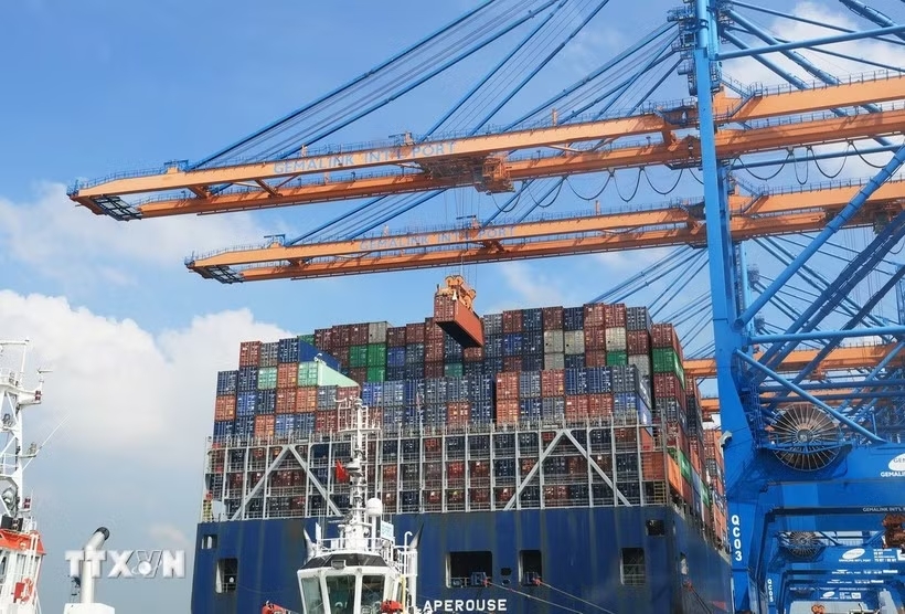 Kim ngạch thương mại song phương hai nước đạt mức kỷ lục 16,46 tỷ USD trong năm 2025. (Ảnh: Hồng Đạt/TTXVN)