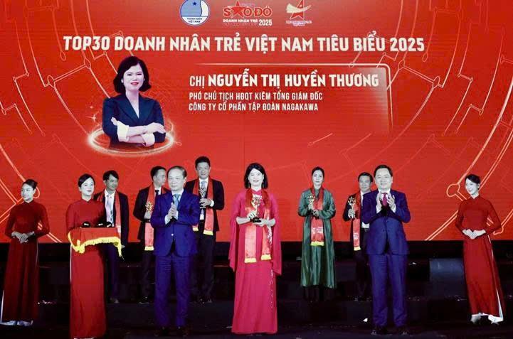 CEO Nagakawa được vinh danh doanh nh&acirc;n trẻ Việt Nam ti&ecirc;u biểu
