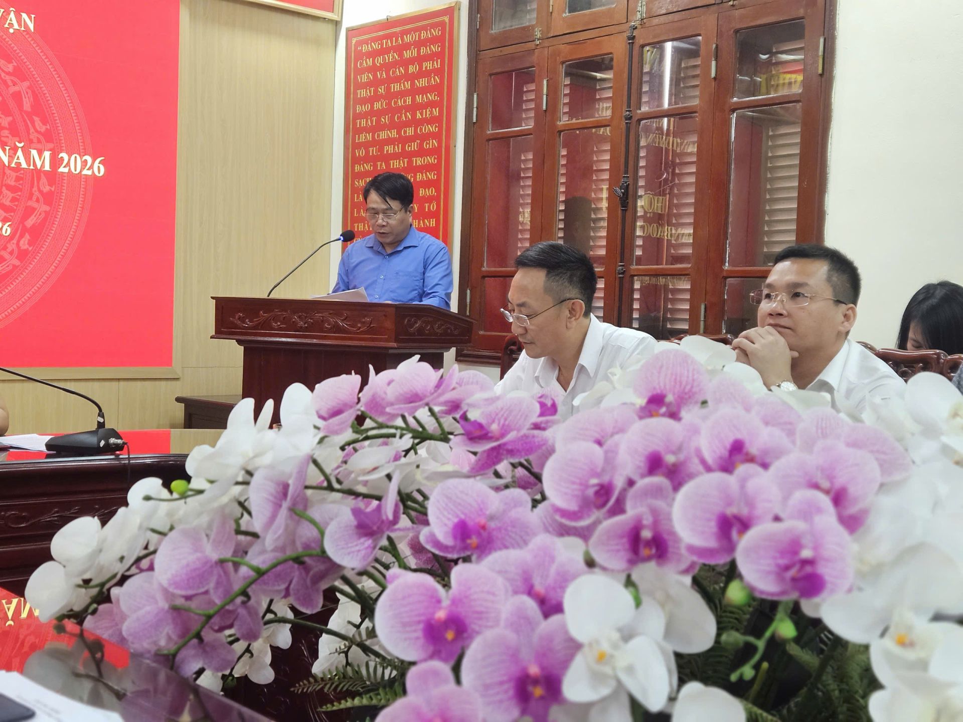 đại diện Sở Văn h&oacute;a v&agrave; Thể thao Ninh B&igrave;nh