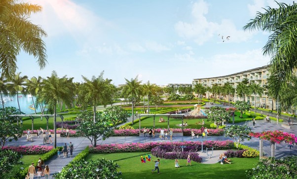 Chủ nh&acirc;n FourS Jardin hưởng trọn hệ tiện &iacute;ch nội, ngoại khu phong ph&uacute;. Ảnh: Sun Property